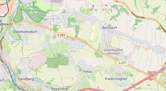 Monteurzimmer auf Karte