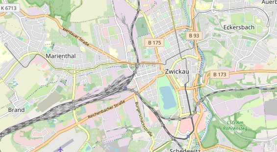 Monteurzimmer auf Karte