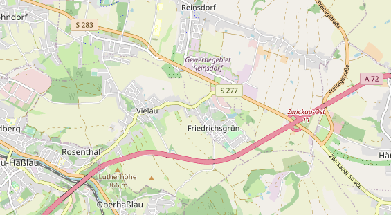 Monteurzimmer auf Karte