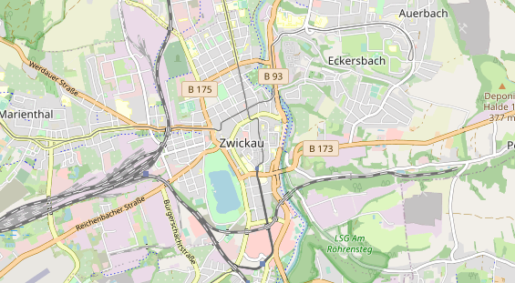 Monteurzimmer auf Karte