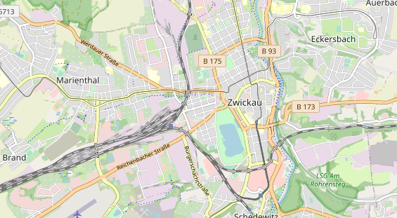 Monteurzimmer auf Karte