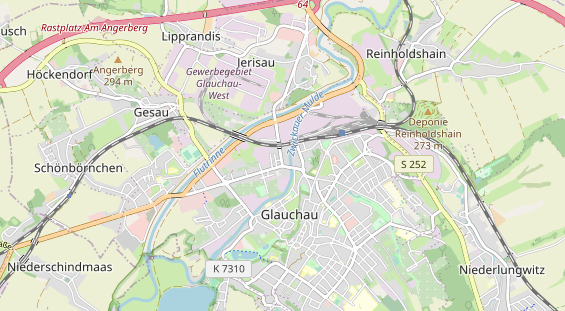 Monteurzimmer auf Karte