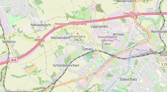 Monteurzimmer auf Karte