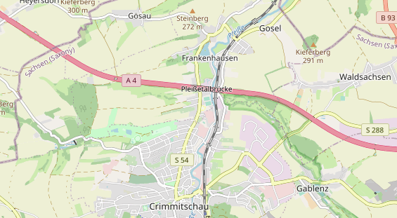 Monteurzimmer auf Karte