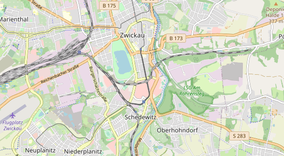 Monteurzimmer auf Karte