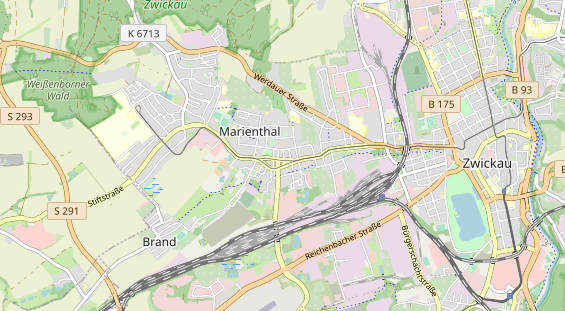 Monteurzimmer auf Karte