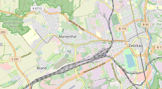 Monteurzimmer auf Karte