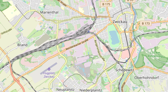 Monteurzimmer auf Karte