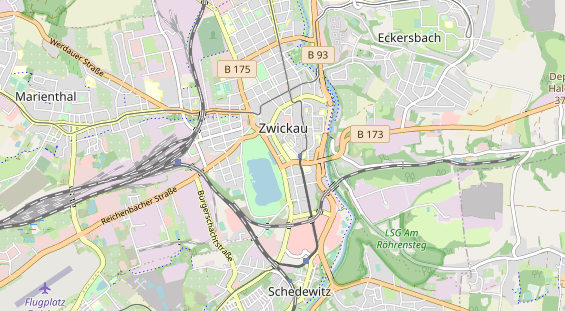 Monteurzimmer auf Karte