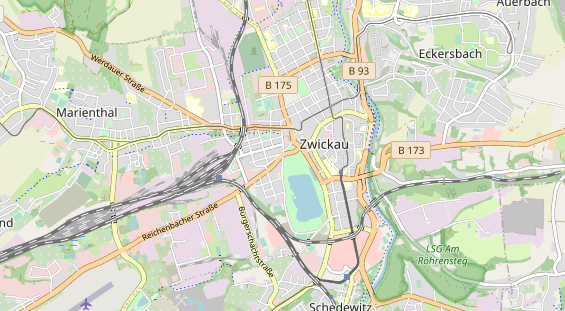 Monteurzimmer auf Karte