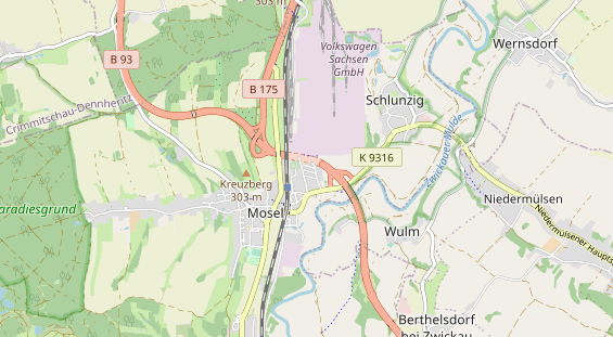 Monteurzimmer auf Karte