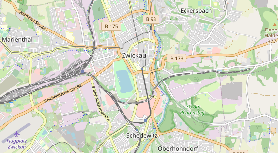 Monteurzimmer auf Karte