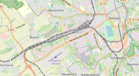 Monteurzimmer auf Karte