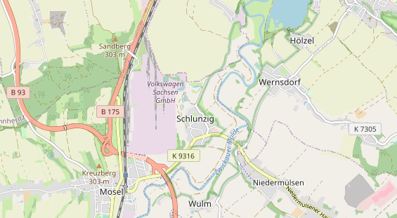 Monteurzimmer auf Karte