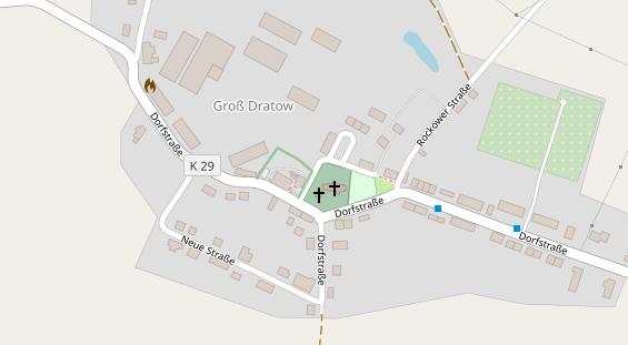 Monteurzimmer auf Satellitenbild