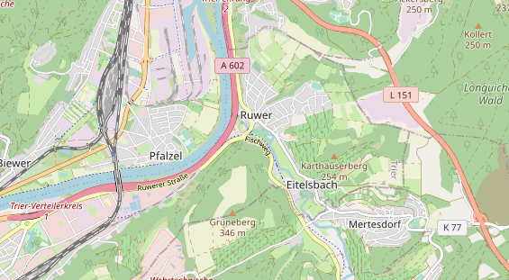 Monteurzimmer auf Karte