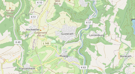 Monteurzimmer auf Karte