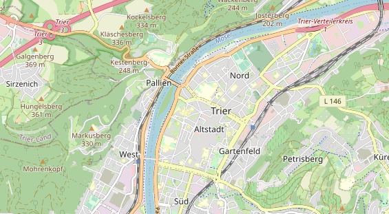 Monteurzimmer auf Karte