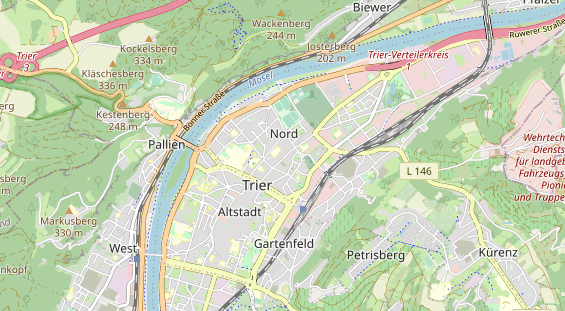 Monteurzimmer auf Karte