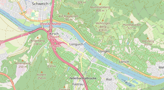 Monteurzimmer auf Karte