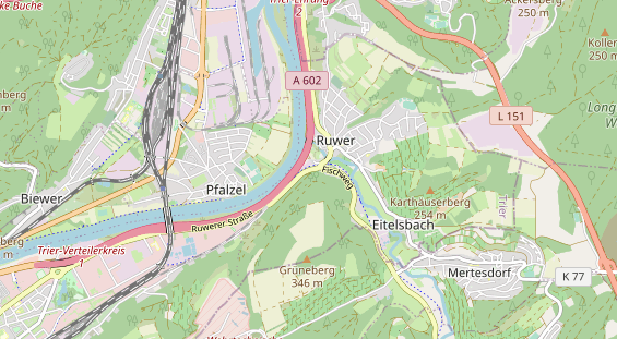 Monteurzimmer auf Karte