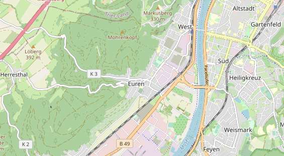 Monteurzimmer auf Karte