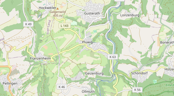 Monteurzimmer auf Karte