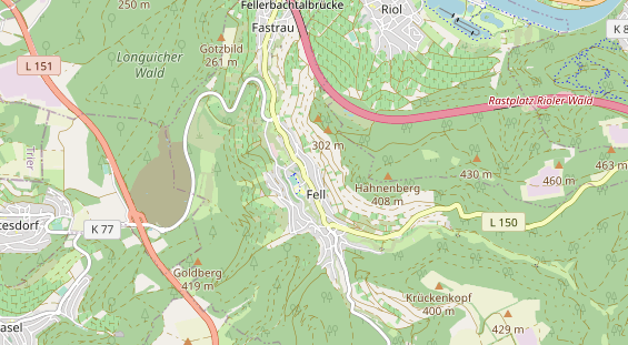 Monteurzimmer auf Karte