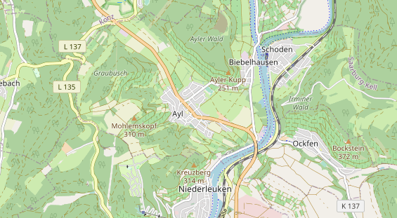 Monteurzimmer auf Karte