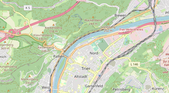 Monteurzimmer auf Karte