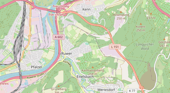 Monteurzimmer auf Karte