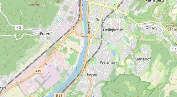 Monteurzimmer auf Karte