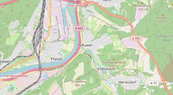 Monteurzimmer auf Karte