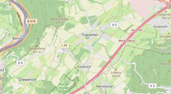 Monteurzimmer auf Karte