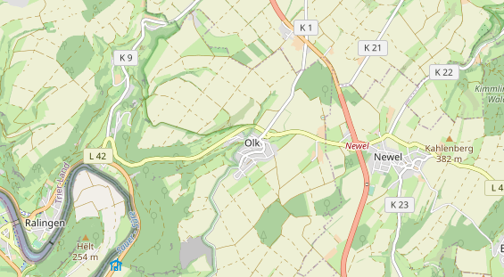 Monteurzimmer auf Karte