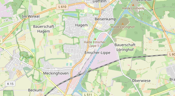 Monteurzimmer auf Karte