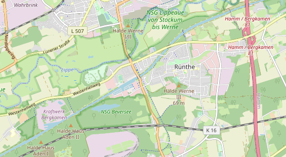 Monteurzimmer auf Karte