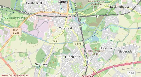 Monteurzimmer auf Karte