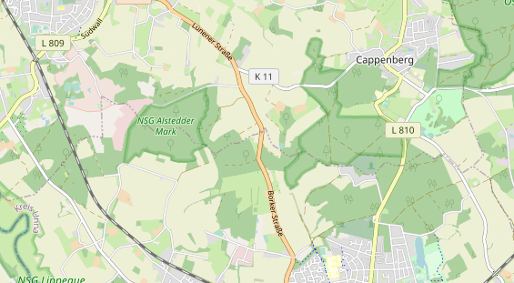 Monteurzimmer auf Karte