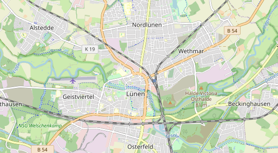 Monteurzimmer auf Karte