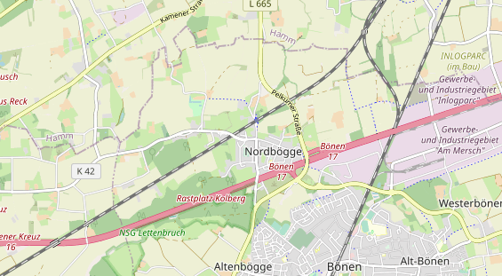 Monteurzimmer auf Karte