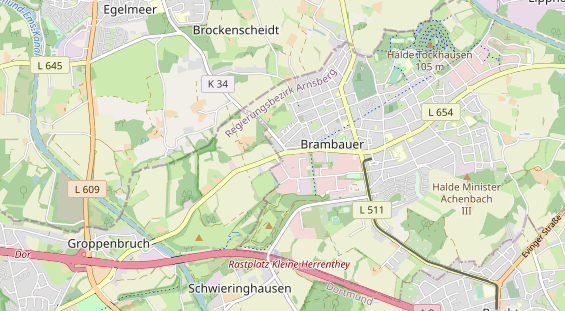 Monteurzimmer auf Karte