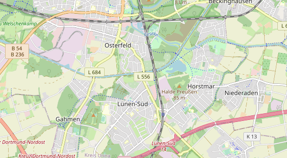 Monteurzimmer auf Karte