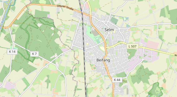 Monteurzimmer auf Karte