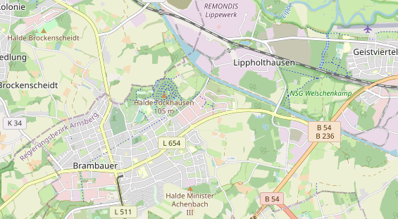 Monteurzimmer auf Karte