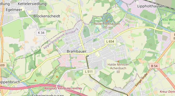 Monteurzimmer auf Karte