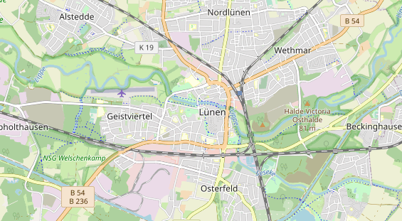 Monteurzimmer auf Karte