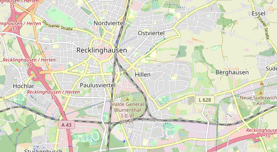 Monteurzimmer auf Karte