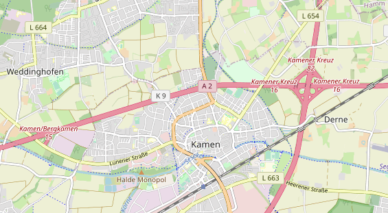 Monteurzimmer auf Karte