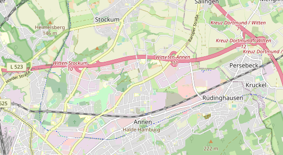 Monteurzimmer auf Karte